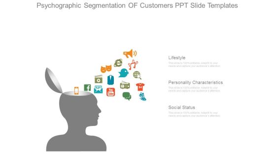 Psychographic Segmentation Of Customers Ppt Slide Templates Psychographic Segmentation Of Customers Ppt Slide Templates