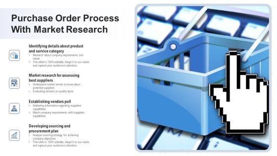 Purchase Order Process With Market Research Ppt PowerPoint Presentation Slides Clipart PDF Purchase Order Process With Market Research Ppt PowerPoint Presentation Slides Clipart PDF