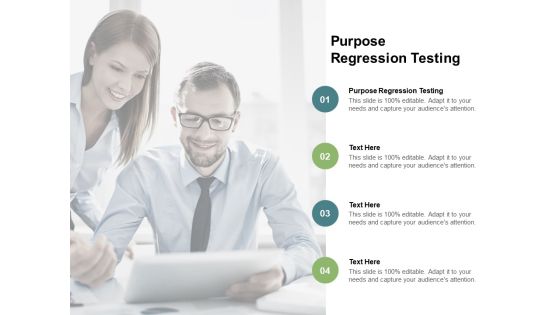 Purpose Regression Testing Ppt PowerPoint Presentation Introduction Cpb Pdf Purpose Regression Testing Ppt PowerPoint Presentation Introduction Cpb Pdf