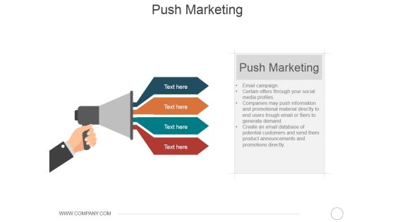 Push Marketing Ppt PowerPoint Presentation Layouts Graphic Tips Push Marketing Ppt PowerPoint Presentation Layouts Graphic Tips