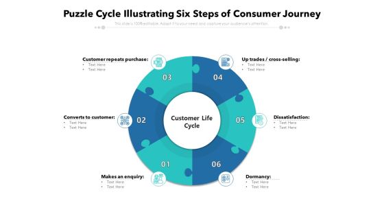 Puzzle Cycle Illustrating Six Steps Of Consumer Journey Ppt PowerPoint Presentation Model Smartart PDF Puzzle Cycle Illustrating Six Steps Of Consumer Journey Ppt PowerPoint Presentation Model Smartart PDF