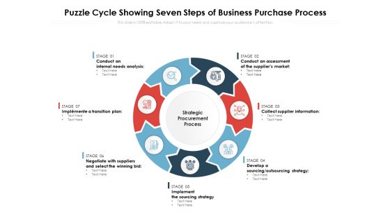 Puzzle Cycle Showing Seven Steps Of Business Purchase Process Ppt PowerPoint Presentation Model Format Ideas PDF Puzzle Cycle Showing Seven Steps Of Business Purchase Process Ppt PowerPoint Presentation Model Format Ideas PDF