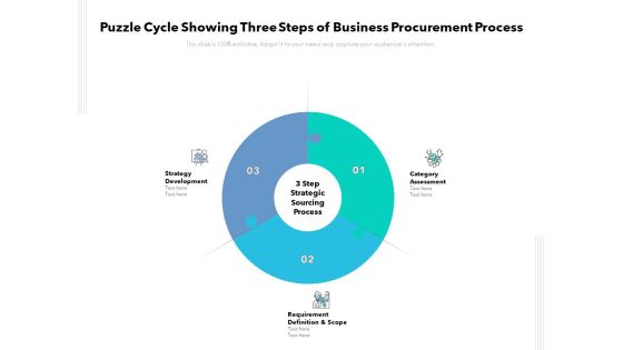 Puzzle Cycle Showing Three Steps Of Business Procurement Process Ppt PowerPoint Presentation Slides Ideas PDF Puzzle Cycle Showing Three Steps Of Business Procurement Process Ppt PowerPoint Presentation Slides Ideas PDF