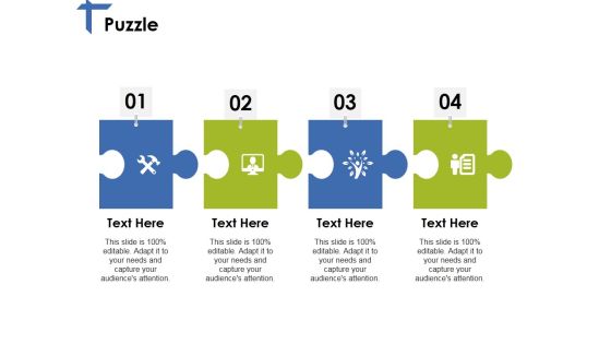 Puzzle Ppt PowerPoint Presentation Ideas Slide