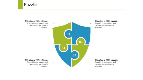 Puzzle Ppt PowerPoint Presentation Layouts Show