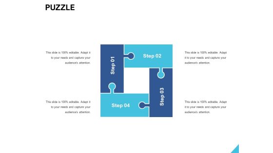 Puzzle Problem Solution Ppt PowerPoint Presentation File Maker