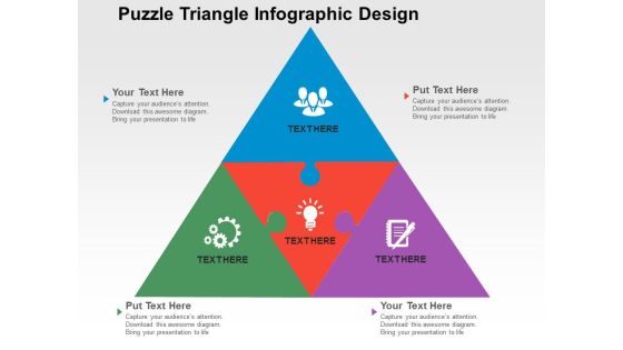 Puzzle Triangle Infographic Design Powerpoint Templates Puzzle Triangle Infographic Design Powerpoint Templates