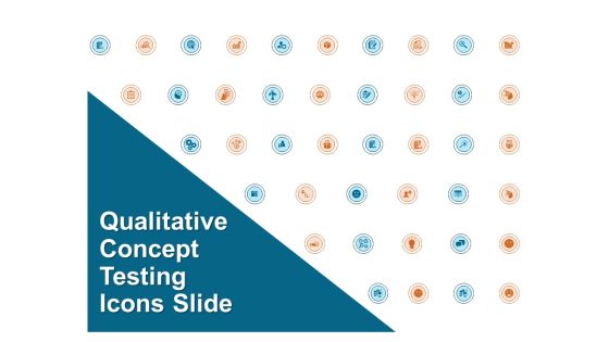 Qualitative Concept Testing Icons Slide Ppt PowerPoint Presentation Professional Slides PDF
