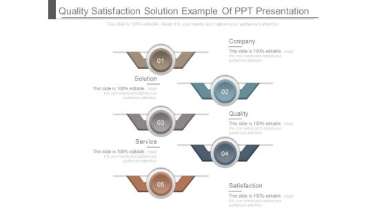 Quality Satisfaction Solution Example Of Ppt Presentation Quality Satisfaction Solution Example Of Ppt Presentation
