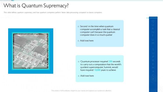 Quantum Computing For Everyone IT What Is Quantum Supremacy Slides PDF Quantum Computing For Everyone IT What Is Quantum Supremacy Slides PDF