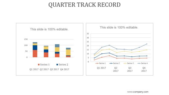 Quarter Track Record Ppt PowerPoint Presentation Samples