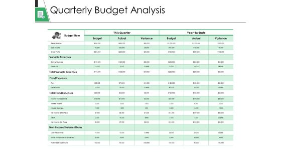 Quarterly Budget Analysis Ppt PowerPoint Presentation Gallery Pictures Quarterly Budget Analysis Ppt PowerPoint Presentation Gallery Pictures
