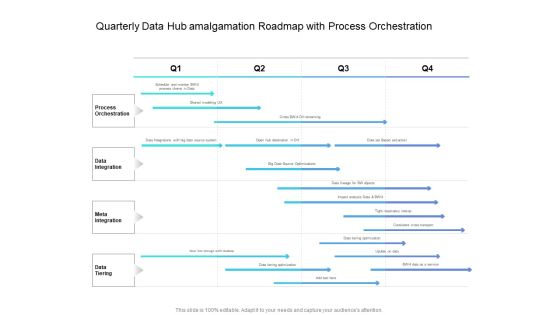 Quarterly Data Hub Amalgamation Roadmap With Process Orchestration Sample Quarterly Data Hub Amalgamation Roadmap With Process Orchestration Sample