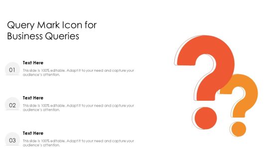 Query Mark Icon For Business Queries Ppt PowerPoint Presentation Model Images PDF Query Mark Icon For Business Queries Ppt PowerPoint Presentation Model Images PDF