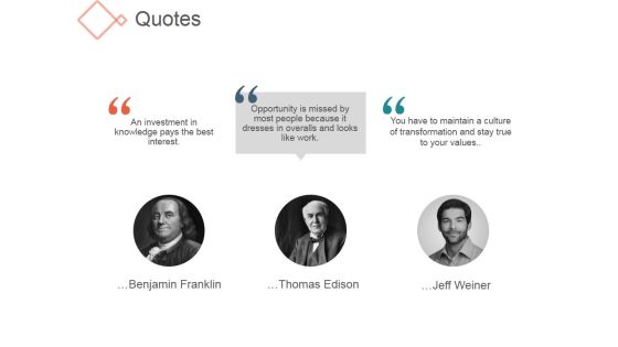 Quotes Ppt PowerPoint Presentation Outline Guidelines