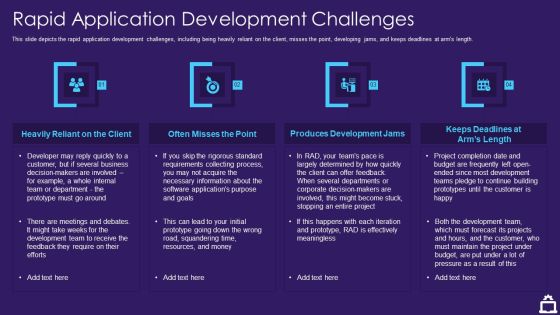 RAD Approach IT Rapid Application Development Challenges Ppt Inspiration Smartart PDF RAD Approach IT Rapid Application Development Challenges Ppt Inspiration Smartart PDF
