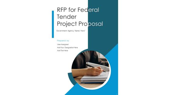 RFP For Federal Tender Project Proposal Example Document Report Doc Pdf Ppt
