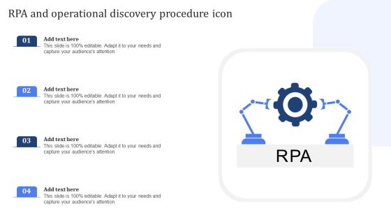 RPA And Operational Discovery Procedure Icon Structure PDF RPA And Operational Discovery Procedure Icon Structure PDF