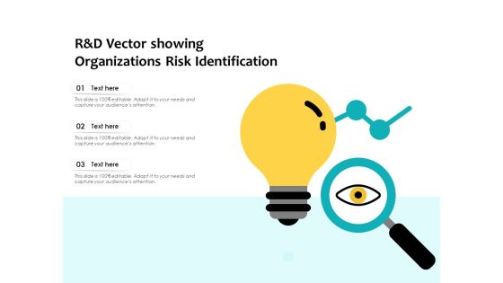 R And D Vector Showing Organizations Risk Identification Ppt PowerPoint Presentation Gallery Infographics PDF R And D Vector Showing Organizations Risk Identification Ppt PowerPoint Presentation Gallery Infographics PDF