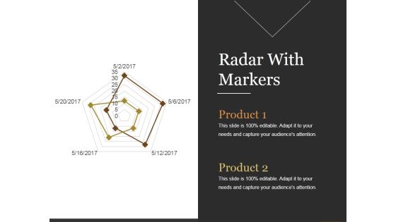 Radar With Markers Ppt PowerPoint Presentation Portfolio Radar With Markers Ppt PowerPoint Presentation Portfolio