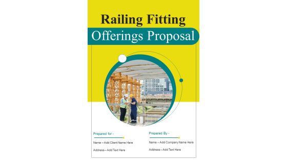 Railing Fitting Offerings Proposal Example Document Report Doc Pdf Ppt Railing Fitting Offerings Proposal Example Document Report Doc Pdf Ppt
