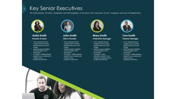 Raise Funding From Pre Seed Capital Key Senior Executives Download PDF Raise Funding From Pre Seed Capital Key Senior Executives Download PDF