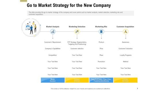 Raise Funding From Pre Seed Money Go To Market Strategy For The New Company Diagrams PDF Raise Funding From Pre Seed Money Go To Market Strategy For The New Company Diagrams PDF