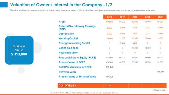 Raising Company Capital From Public Funding Sources Valuation Of Owners Interest In The Company Microsoft PDF Raising Company Capital From Public Funding Sources Valuation Of Owners Interest In The Company Microsoft PDF