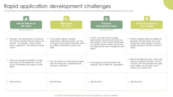 Rapid Application Development Challenges Rapid Application Building RAB Model Ideas PDF Rapid Application Development Challenges Rapid Application Building RAB Model Ideas PDF