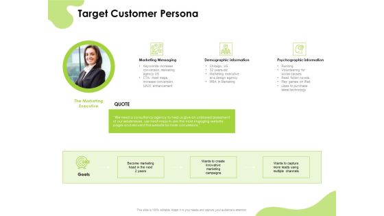Reach Your Target Audience Target Customer Persona Ppt Ideas Grid PDF Reach Your Target Audience Target Customer Persona Ppt Ideas Grid PDF
