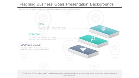 Reaching Business Goals Presentation Backgrounds Reaching Business Goals Presentation Backgrounds