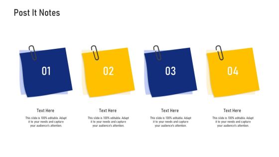 Real Estate Business Post It Notes Ppt Icon Images PDF