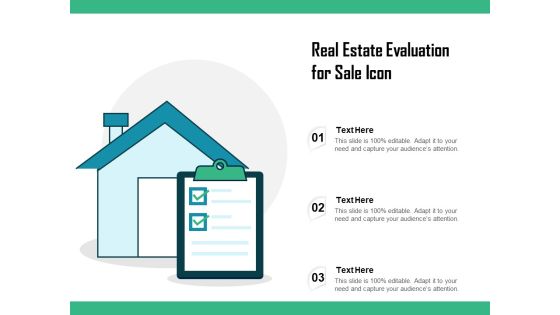 Real Estate Evaluation For Sale Icon Ppt PowerPoint Presentation File Outfit PDF Real Estate Evaluation For Sale Icon Ppt PowerPoint Presentation File Outfit PDF