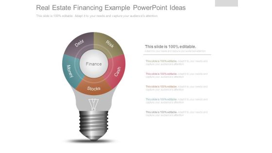 Real Estate Financing Example Powerpoint Ideas Real Estate Financing Example Powerpoint Ideas