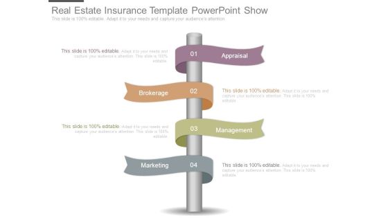 Real Estate Insurance Template Powerpoint Show Real Estate Insurance Template Powerpoint Show