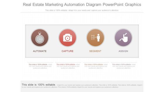 Real Estate Marketing Automation Diagram Powerpoint Graphics Real Estate Marketing Automation Diagram Powerpoint Graphics