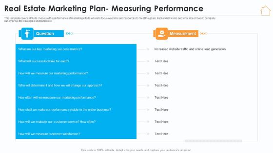 Real Estate Marketing Plan Measuring Performance Ppt Outline Graphics PDF Real Estate Marketing Plan Measuring Performance Ppt Outline Graphics PDF