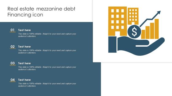 Real Estate Mezzanine Debt Financing Icon Diagrams PDF Real Estate Mezzanine Debt Financing Icon Diagrams PDF