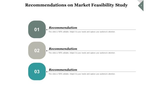 Recommendations On Market Feasibility Study Ppt PowerPoint Presentation Portfolio Graphics Recommendations On Market Feasibility Study Ppt PowerPoint Presentation Portfolio Graphics