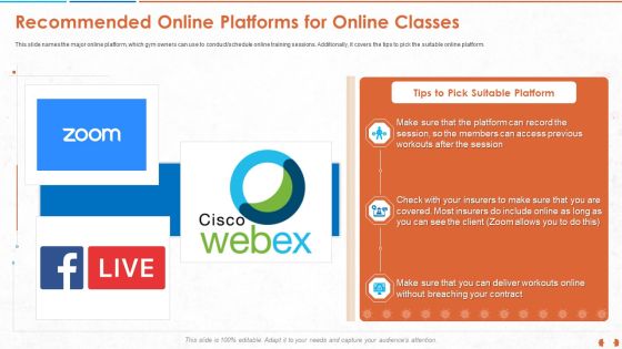 Recommended Online Platforms For Online Classes Background PDF Recommended Online Platforms For Online Classes Background PDF