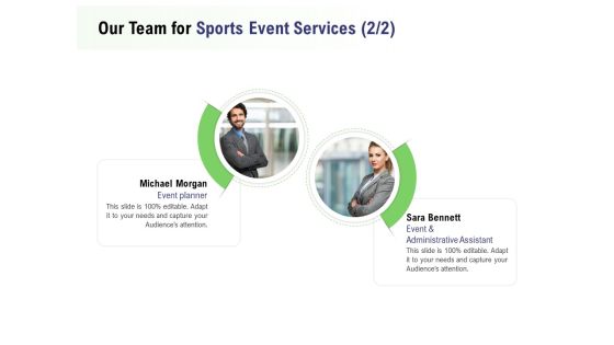 Recreational Program Proposal Our Team For Sports Event Services Ppt Layouts Outline PDF Recreational Program Proposal Our Team For Sports Event Services Ppt Layouts Outline PDF