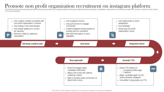 Recruitment Marketing Strategies For NPO Business Promote Non Profit Organization Recruitment Instagram Platform Introduction PDF Recruitment Marketing Strategies For NPO Business Promote Non Profit Organization Recruitment Instagram Platform Introduction PDF
