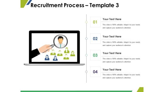 Recruitment Process Template 4 Ppt PowerPoint Presentation File Pictures