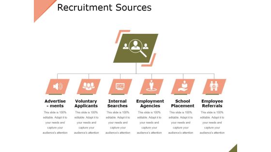 Recruitment Sources Ppt PowerPoint Presentation Infographics Portfolio Recruitment Sources Ppt PowerPoint Presentation Infographics Portfolio