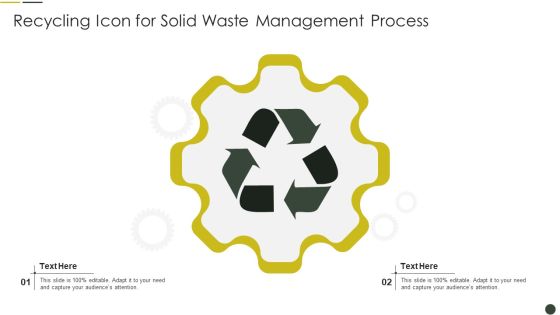 Recycling Icon For Solid Waste Management Process Structure PDF Recycling Icon For Solid Waste Management Process Structure PDF