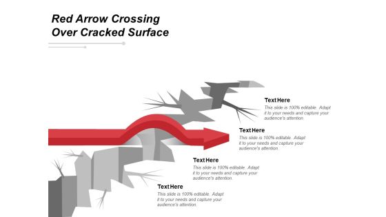 Red Arrow Crossing Over Cracked Surface Ppt PowerPoint Presentation Layouts Picture Red Arrow Crossing Over Cracked Surface Ppt PowerPoint Presentation Layouts Picture
