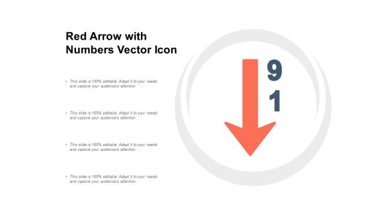 Red Arrow With Numbers Vector Icon Ppt Powerpoint Presentation Layouts Infographic Template Red Arrow With Numbers Vector Icon Ppt Powerpoint Presentation Layouts Infographic Template