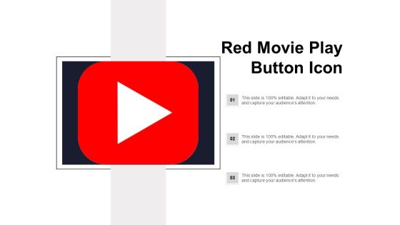 Red Movie Play Button Icon Ppt PowerPoint Presentation Show Slide Download Red Movie Play Button Icon Ppt PowerPoint Presentation Show Slide Download