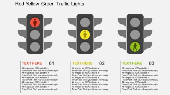 Red Yellow Green Traffic Lights Powerpoint Templates Red Yellow Green Traffic Lights Powerpoint Templates