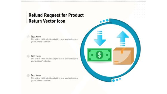Refund Request For Product Return Vector Icon Ppt PowerPoint Presentation File Sample PDF Refund Request For Product Return Vector Icon Ppt PowerPoint Presentation File Sample PDF